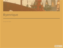 Tablet Screenshot of byenrique.com
